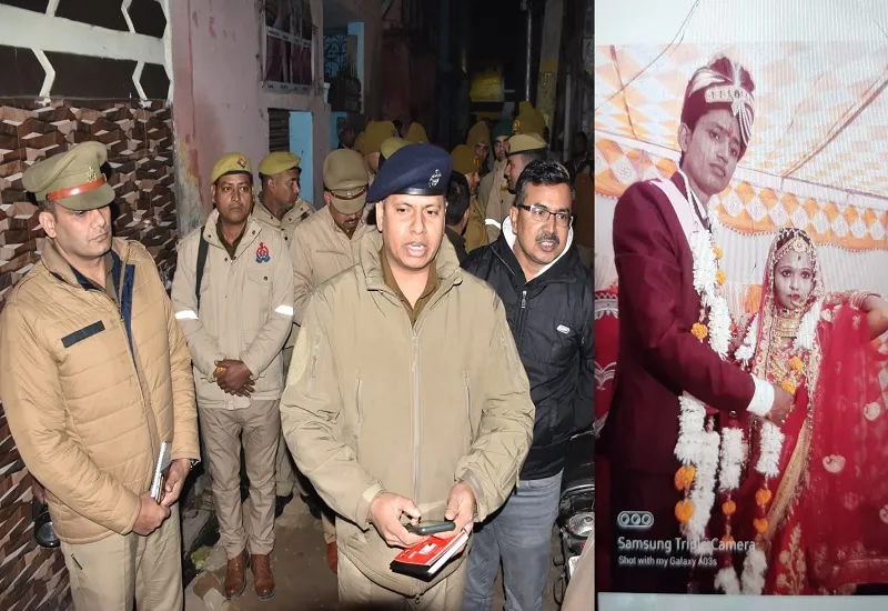 मुरादाबाद : गृह कलह में बीवी की हत्या कर फंदे से झूला युवक,  तहकीकात में जुटी पुलिस
